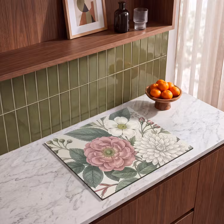 Herdabdeckplatte - Romantisch - Design - Farbenfroh — 4