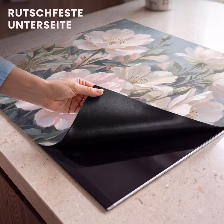 Herdabdeckplatte - Rosen - Illustration - Rosa — 6