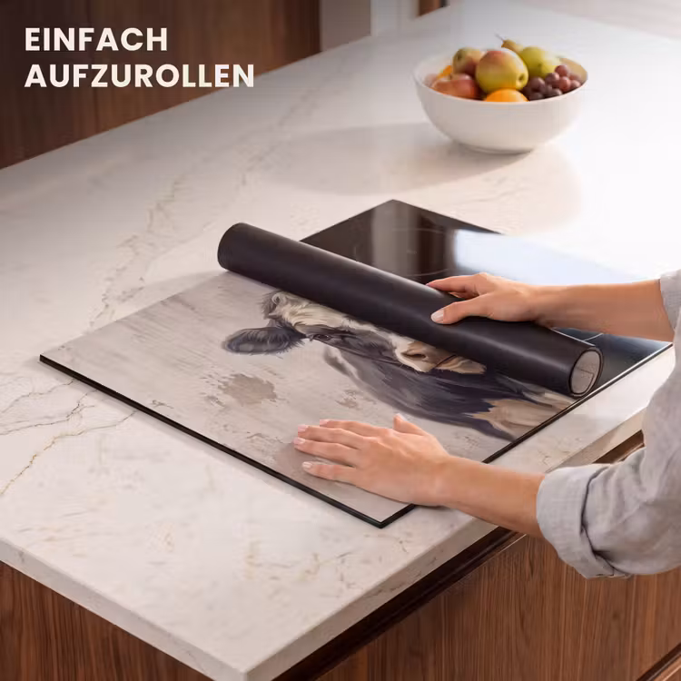 Herdabdeckplatte - Kuh - Porträt - Tiere - Modern — 7