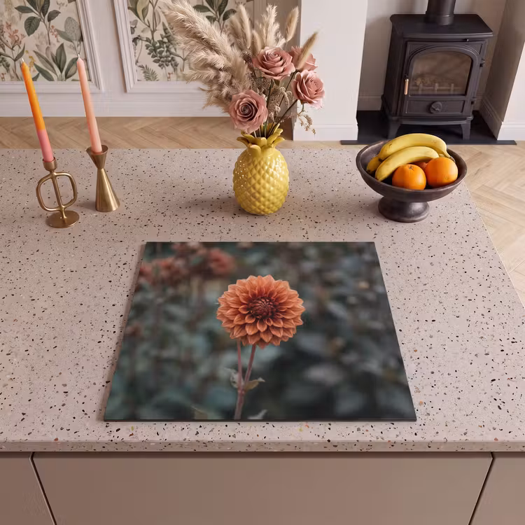Herdabdeckplatte - Dahlie - Blume - Natur - Atmosphärisch — 3