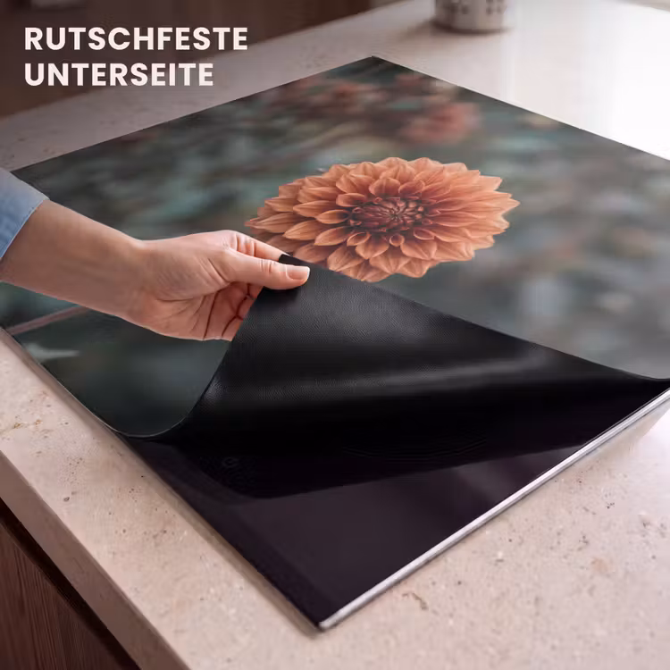 Herdabdeckplatte - Dahlie - Blume - Natur - Atmosphärisch — 6