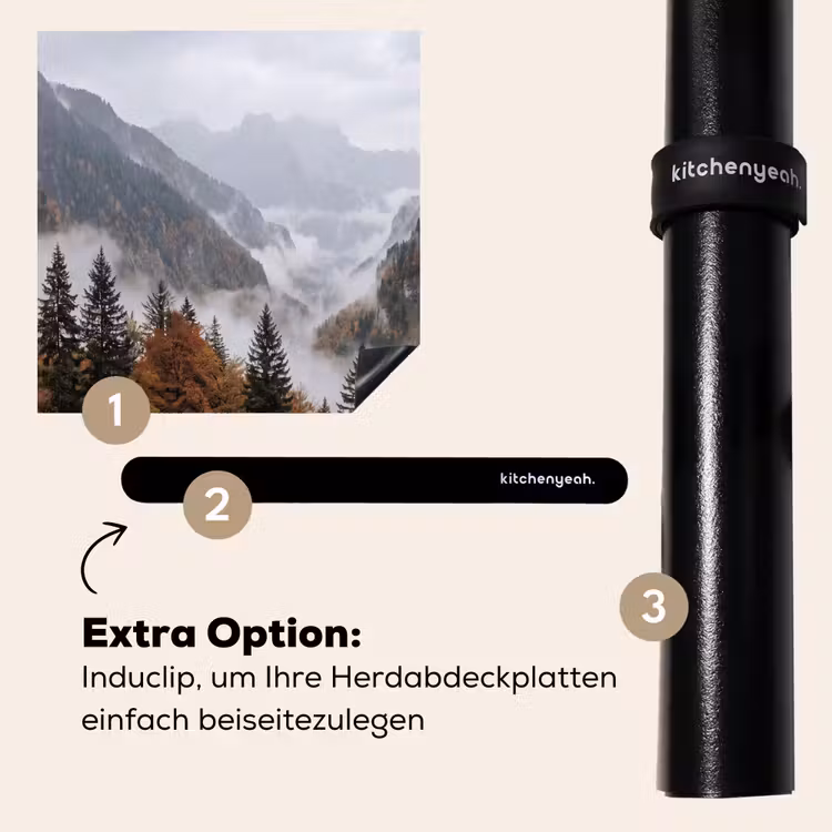 Herdabdeckplatte - Berge - Tal - Nebel - Herbst - Natur — 8