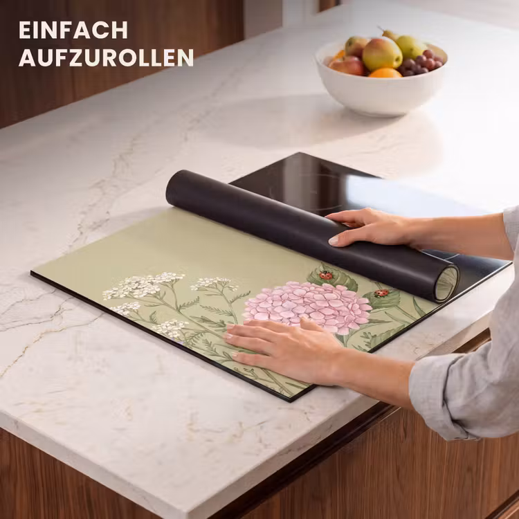Herdabdeckplatte - Botanisch - Blumig - Farbenfroh — 7