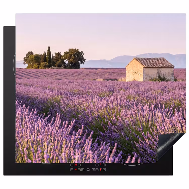 Herdabdeckplatte - Lavendel - Landschaft - Gelassenheit - Lila — 1