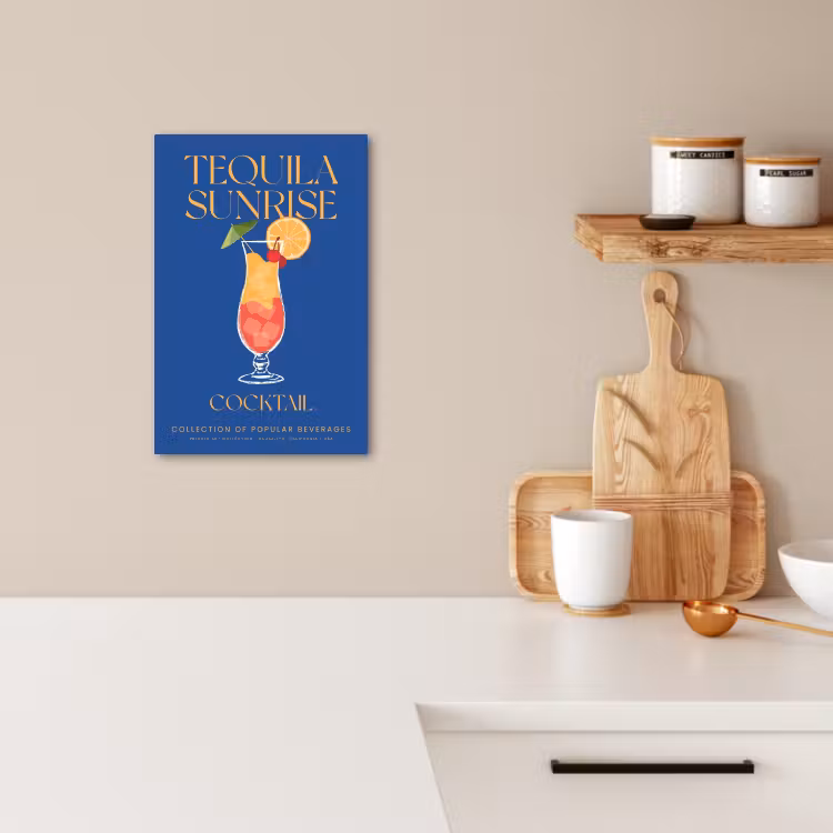 KitchenYeah - Küche - Leinwand - Morgendämmerung im Glas — 5