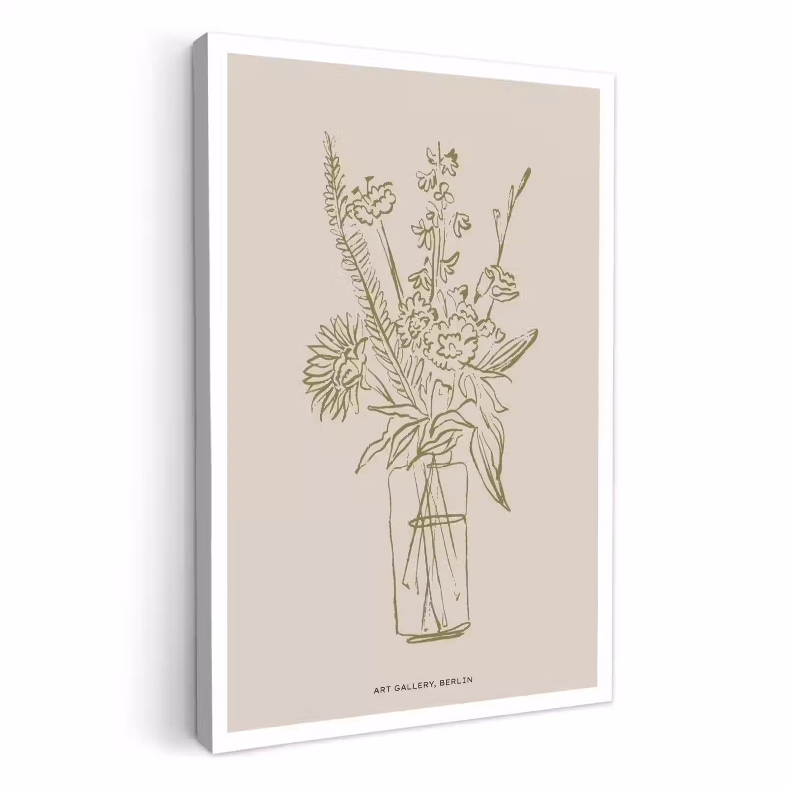 Leinwandbilder - Botanisches Gold — 1