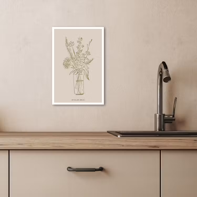 Leinwandbilder - Botanisches Gold — 2