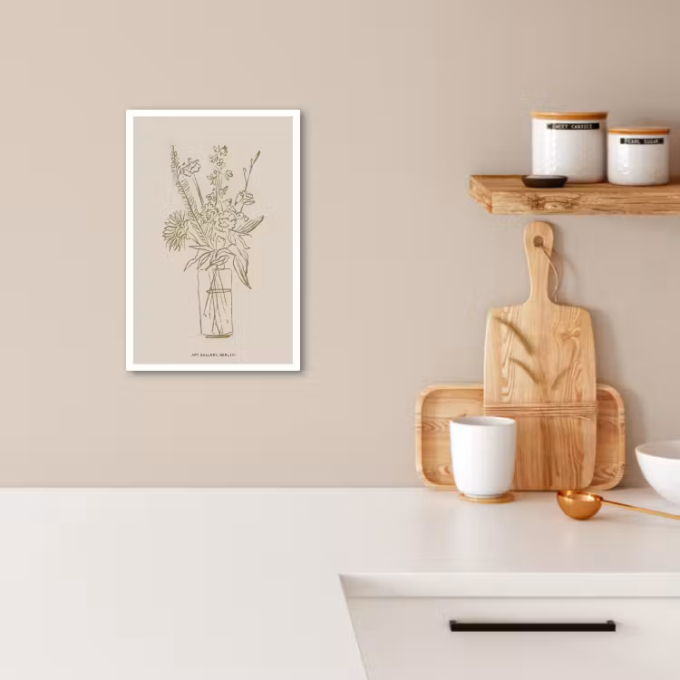 Leinwandbilder - Botanisches Gold — 4