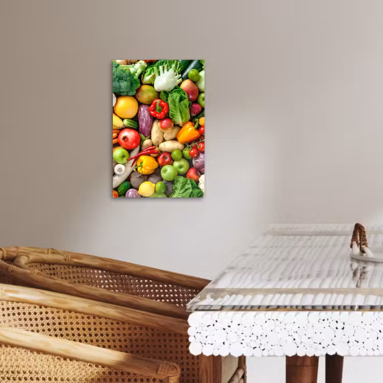 Leinwandbilder - Mosaik von Mutter Natur — 3