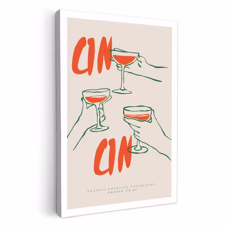 Leinwandbilder - Cocktail-Trio — 1