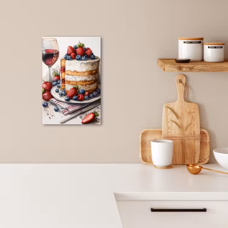 Leinwandbilder - Festlicher Gourmet — 3