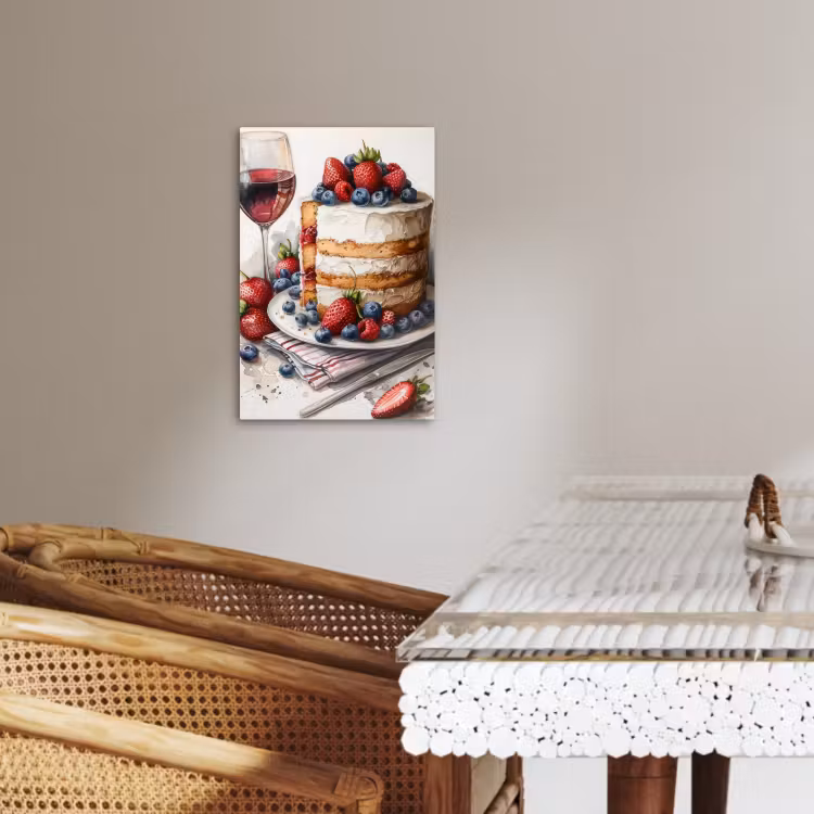 Leinwandbilder - Festlicher Gourmet — 4