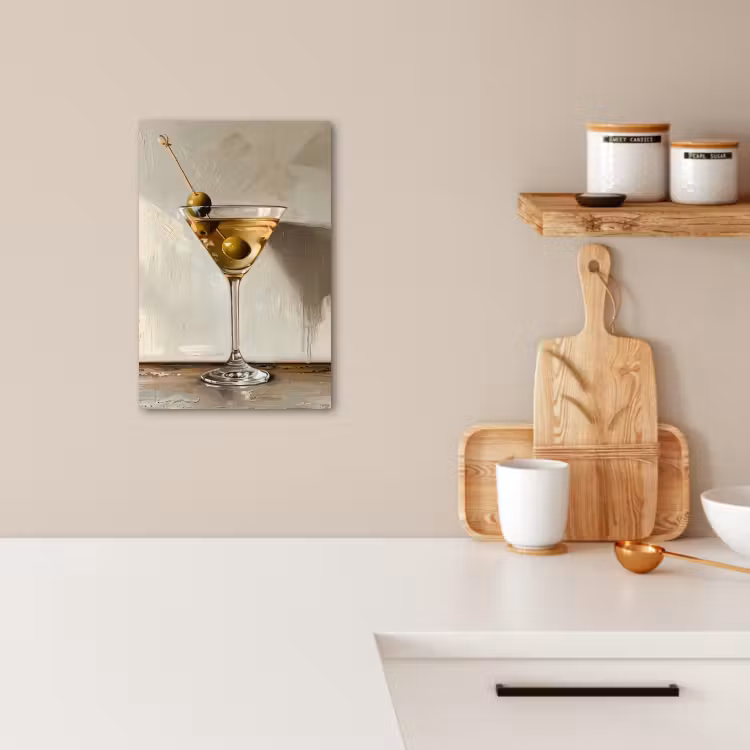 Leinwandbilder - Martini-Moment — 4