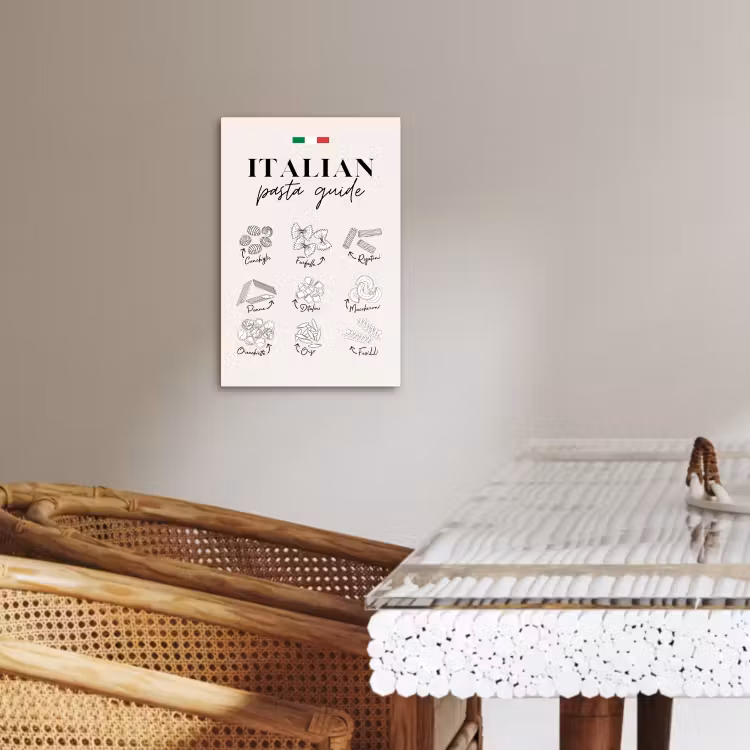 Leinwandbilder - Pasta-Variationen: Eine italienische Reise — 2