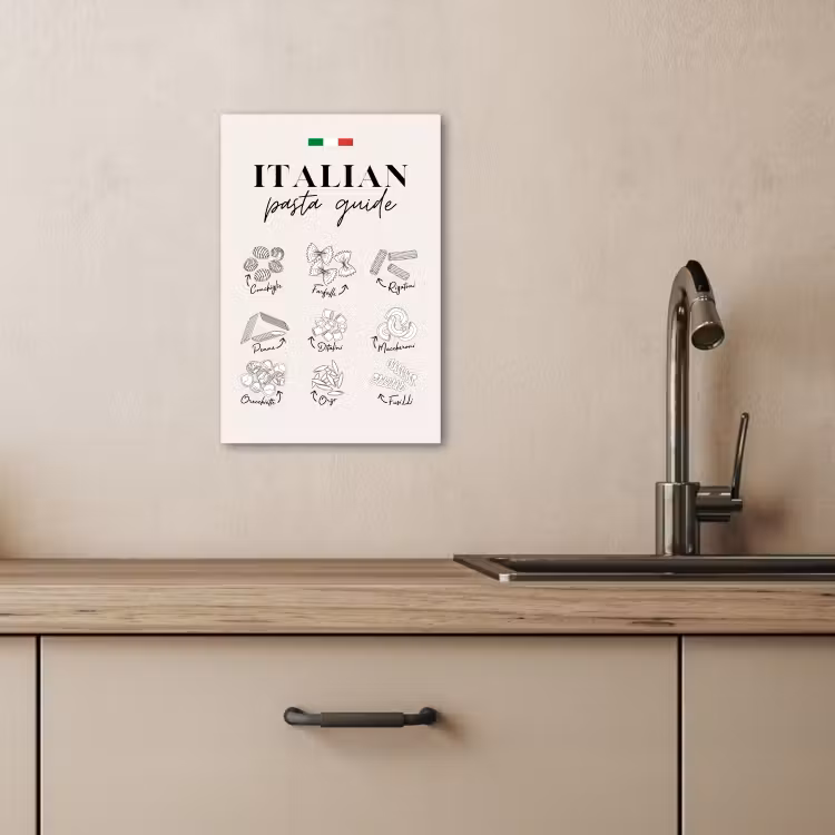 Leinwandbilder - Pasta-Variationen: Eine italienische Reise — 4