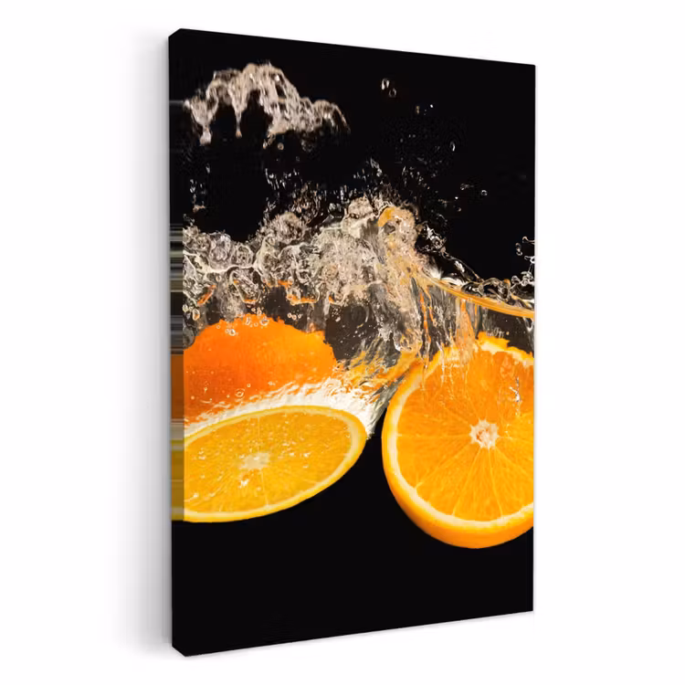 Leinwandbilder - Zitrusspritzer — 1