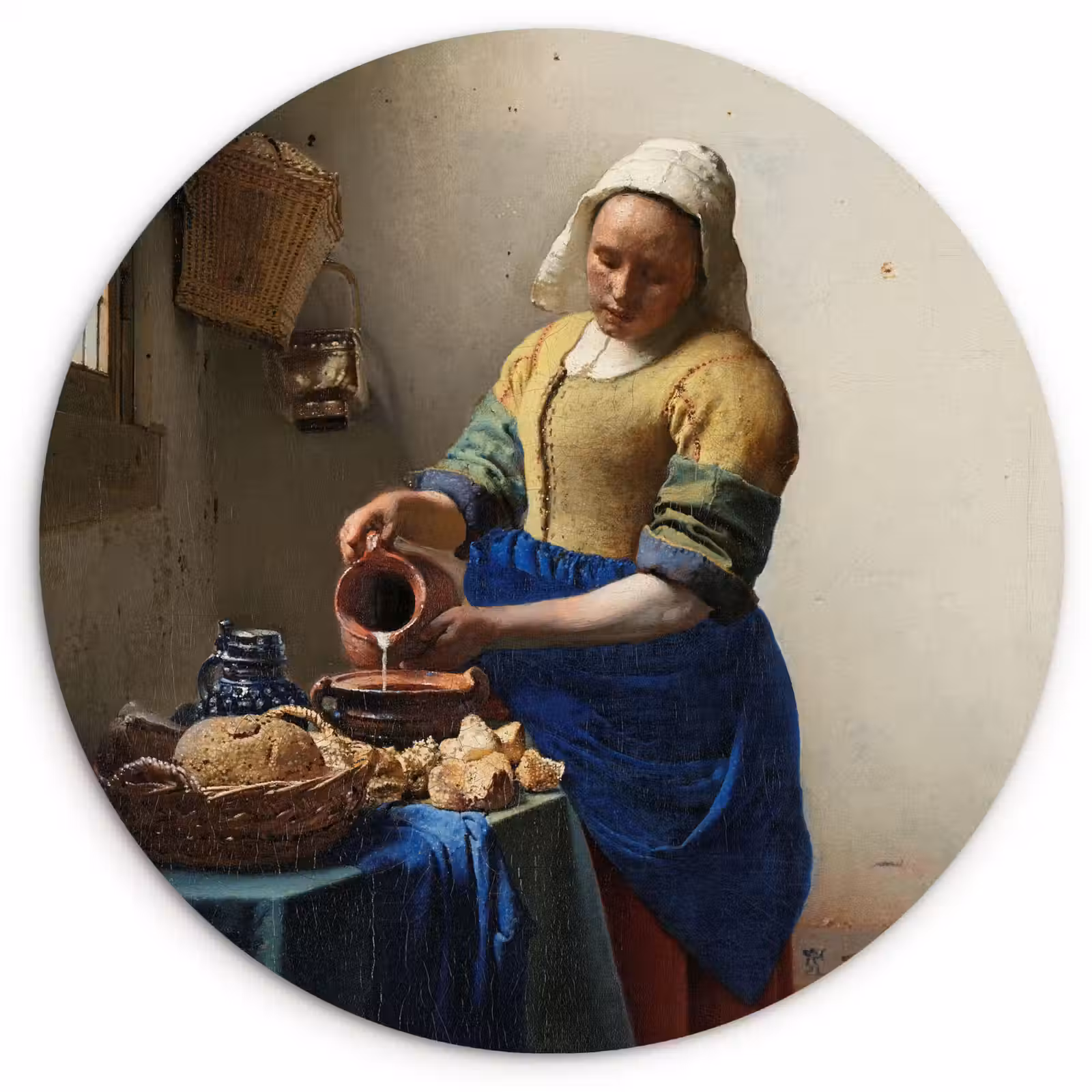 Runde Bilder - Das Milchmädchen — 1