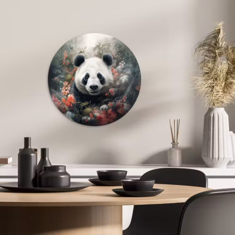 Runde Bilder - Panda im Paradies — 3