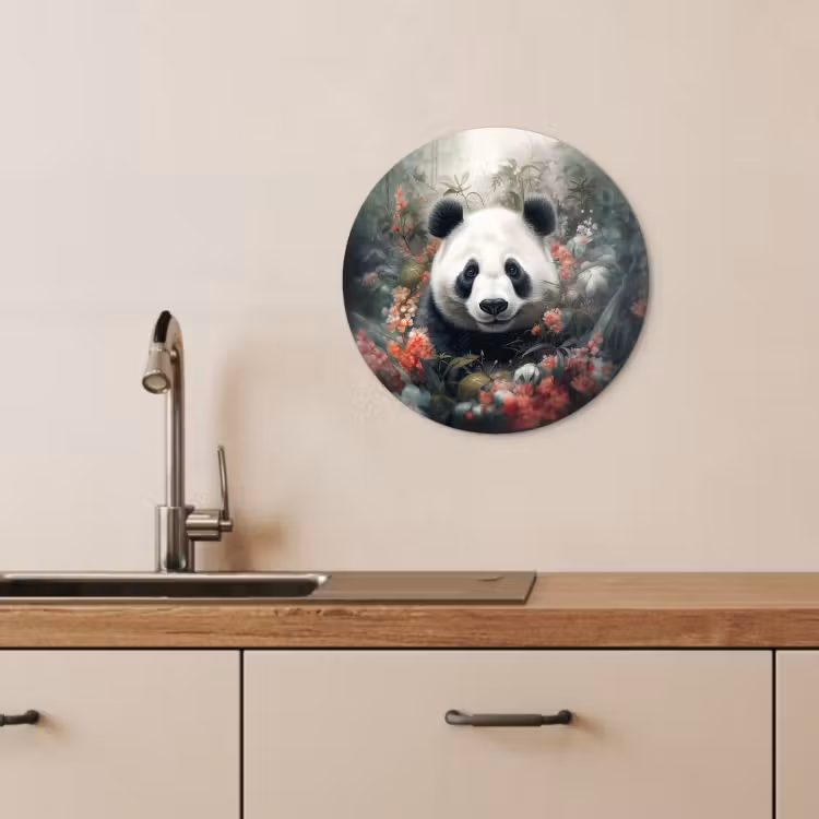 Runde Bilder - Panda im Paradies — 4