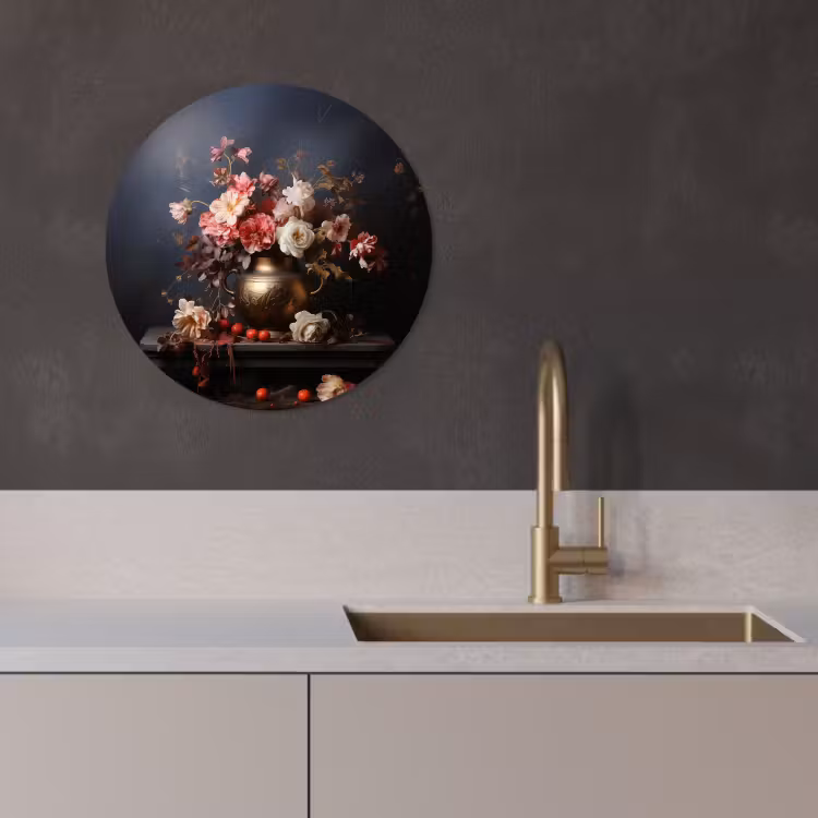 Runde Bilder - Herbstliche Schönheit in Bronze — 2
