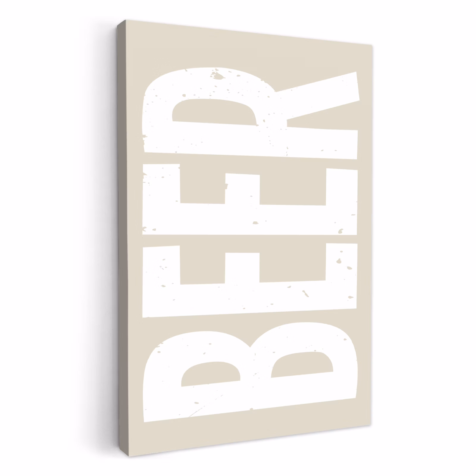 Leinwandbilder - Bär - Japandi - Beige - Dekoration — 1