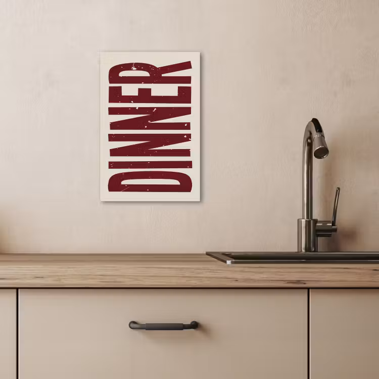 Leinwandbilder - Lebensmittel - Dekoration - Rot - Vintage — 4