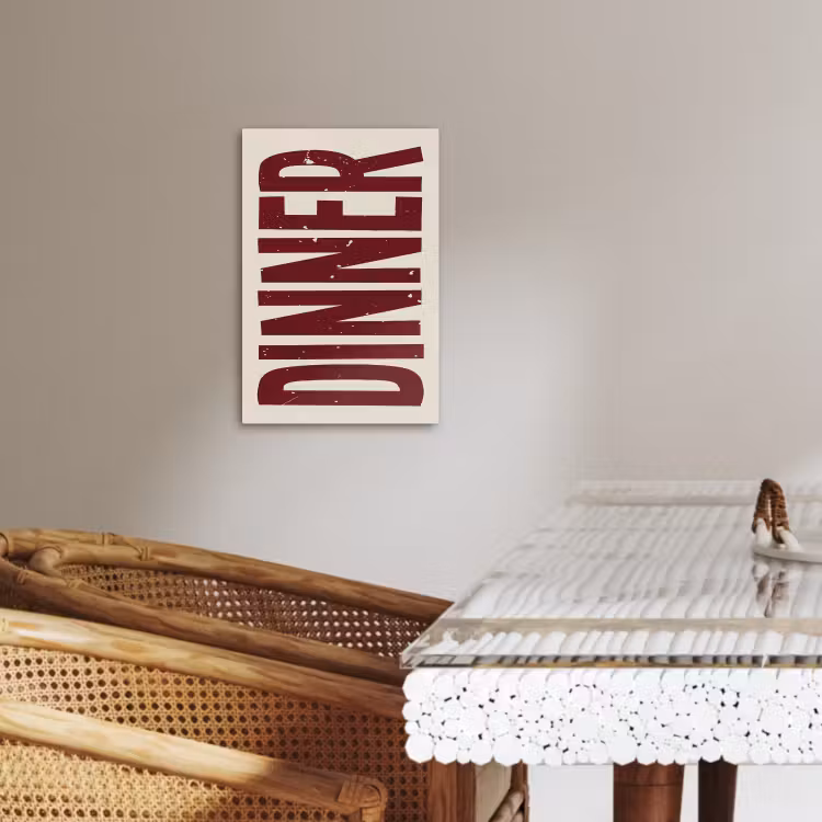 Leinwandbilder - Lebensmittel - Dekoration - Rot - Vintage — 5
