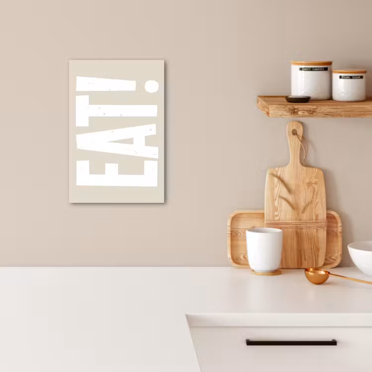 Leinwandbilder - Lebensmittel - Dekoration - Beige - Weiß — 4