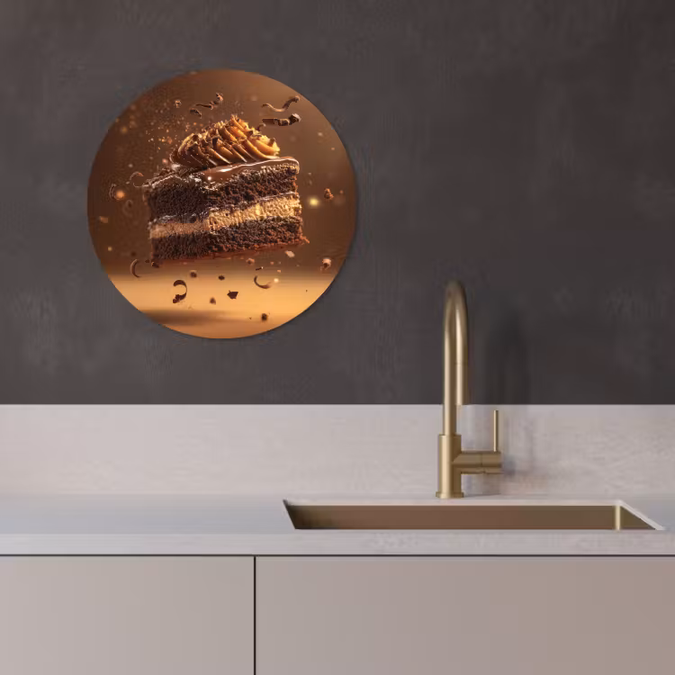 Runde Bilder - Torte - Schokolade - Essen - Brownie — 3