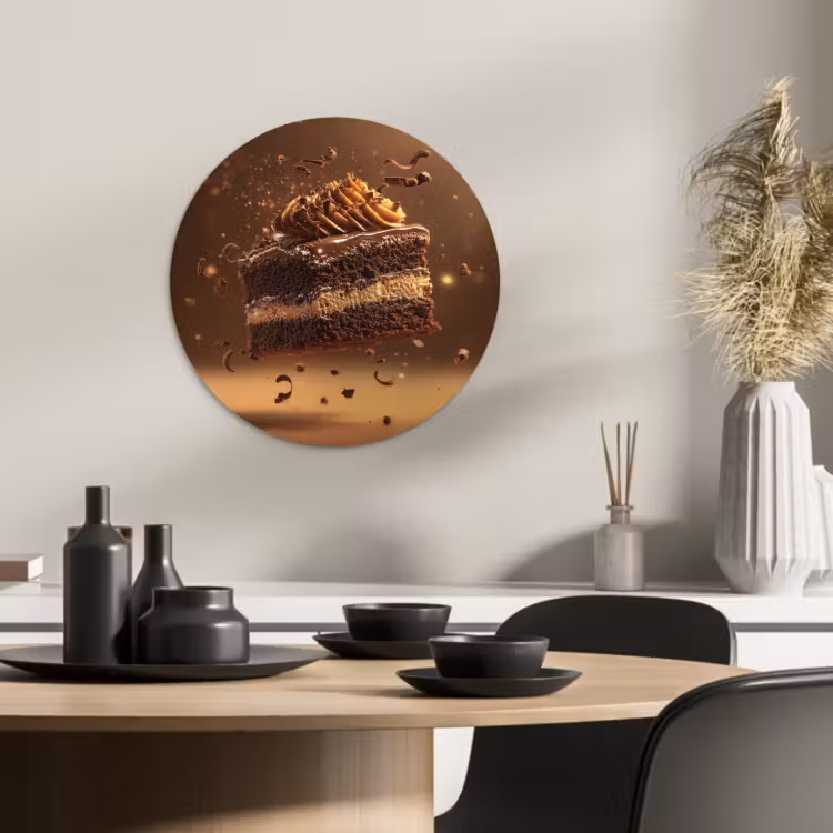 Runde Bilder - Torte - Schokolade - Essen - Brownie — 4
