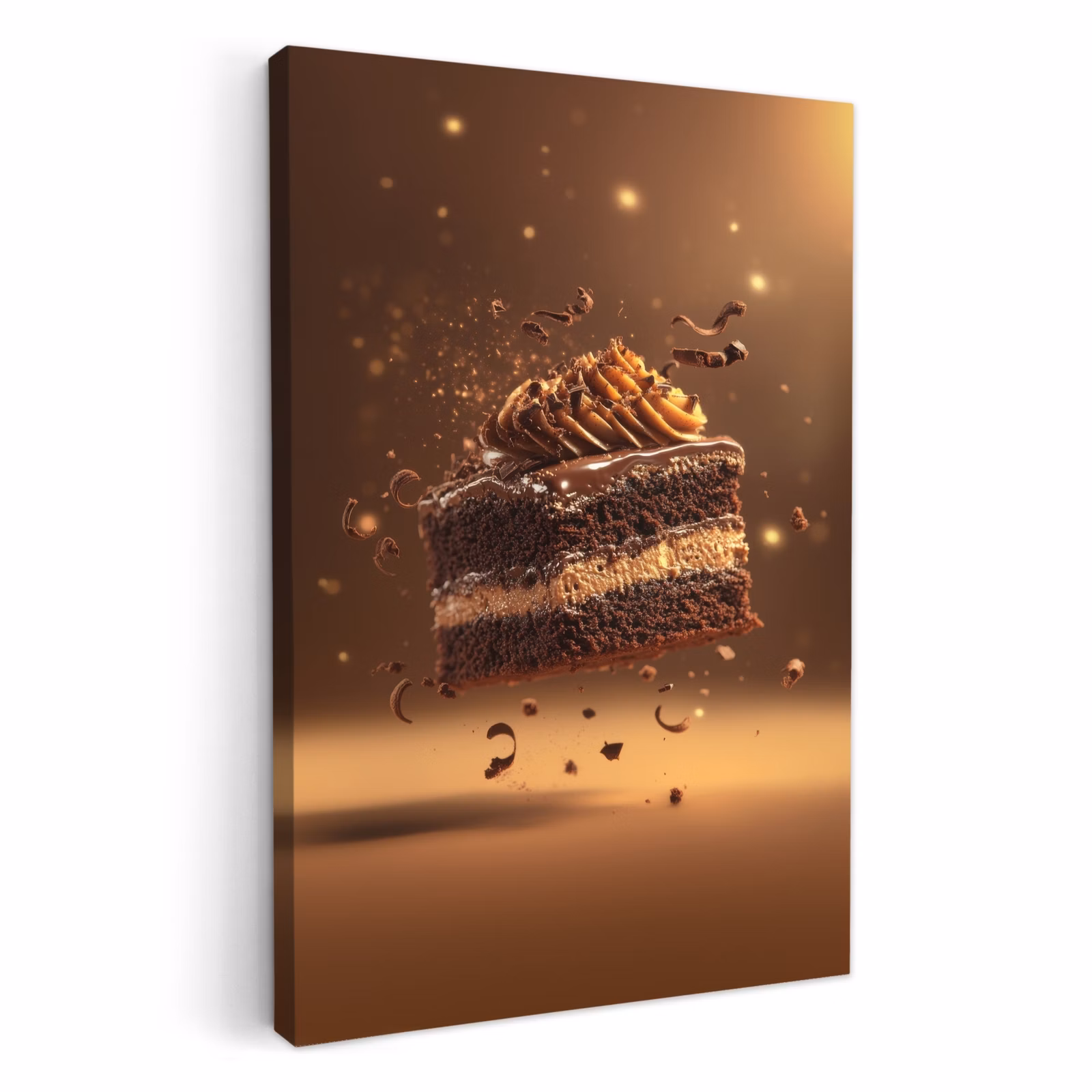 Leinwandbilder - Torte - Schokolade - Essen - Brownie — 1