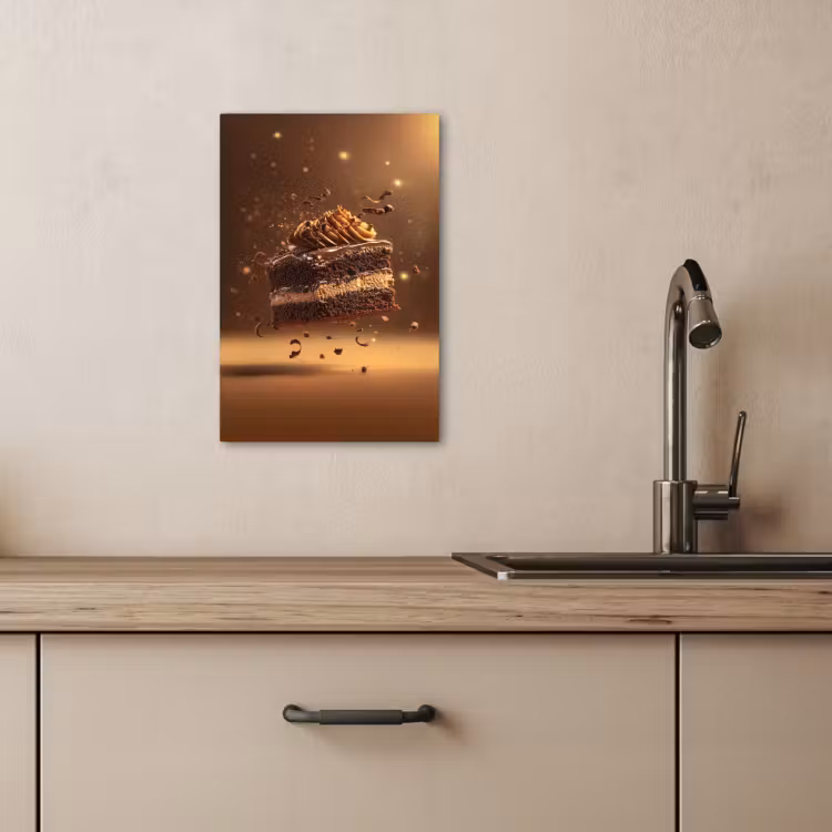 Leinwandbilder - Torte - Schokolade - Essen - Brownie — 3