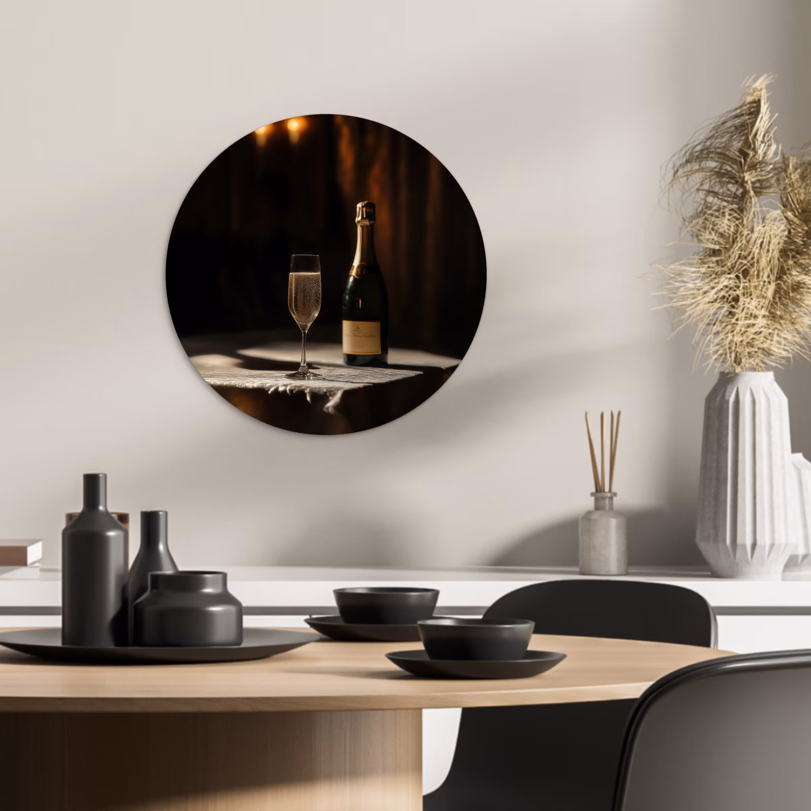 Runde Bilder - Prosecco - Seifenblasen - Atmosphäre - Schnaps — 1