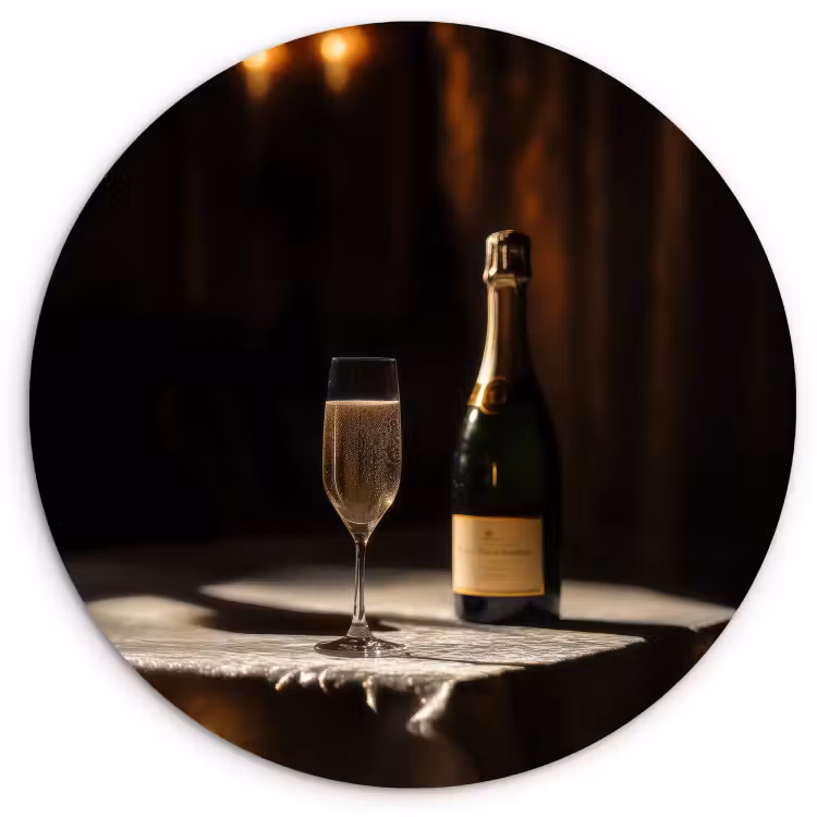 Runde Bilder - Prosecco - Seifenblasen - Atmosphäre - Schnaps — 3
