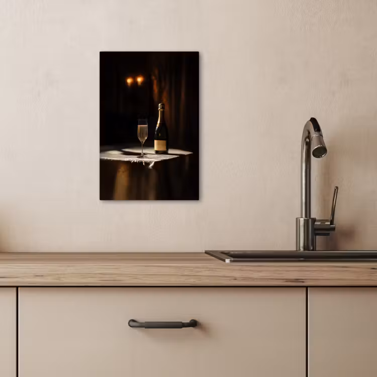 Leinwandbilder - Prosecco - Seifenblasen - Atmosphäre - Schnaps — 1