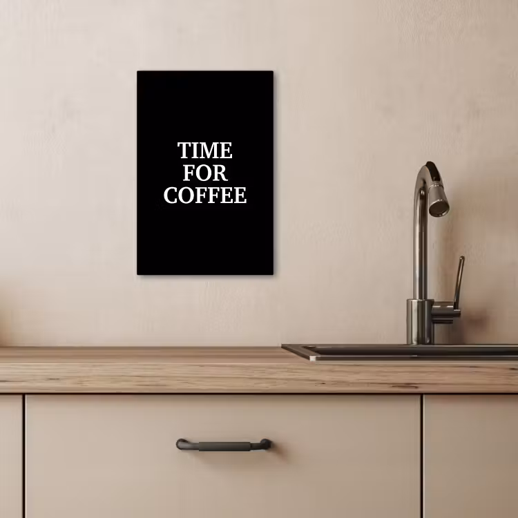Leinwandbilder - Zitate - Briefe - Kaffee - Schwarz — 4