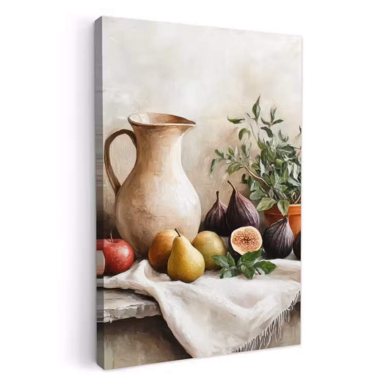 Leinwandbilder - Obst - Kräuter - Ländlich — 3