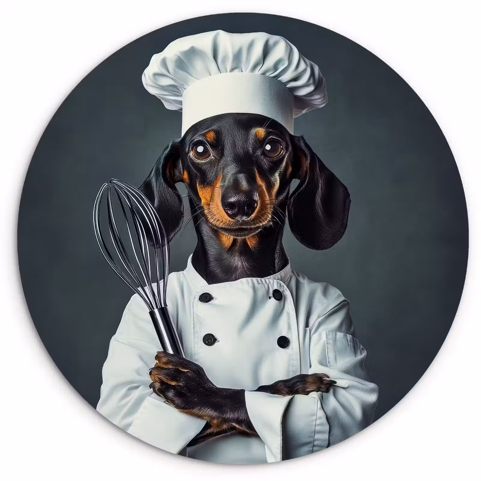 Runde Bilder - Hund - Garde - Koch — 1
