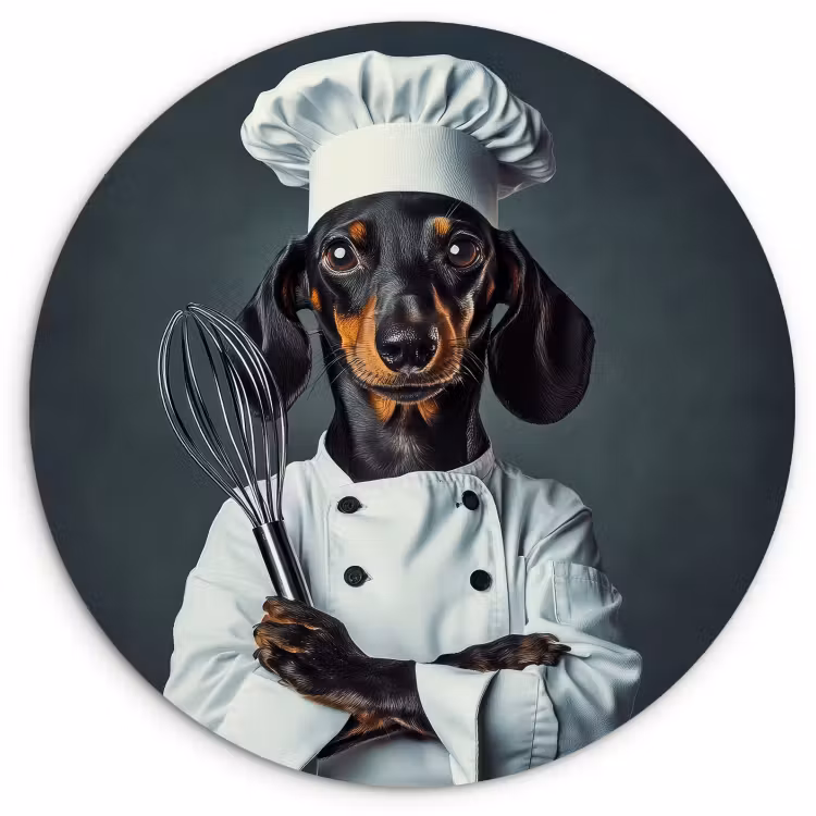 Runde Bilder - Hund - Garde - Koch — 1