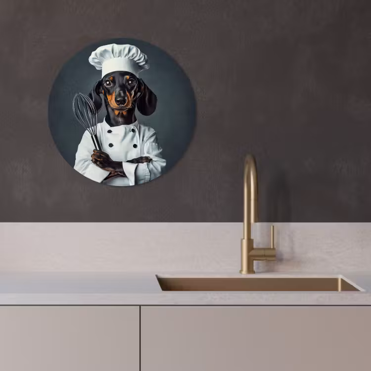 Runde Bilder - Hund - Garde - Koch — 3