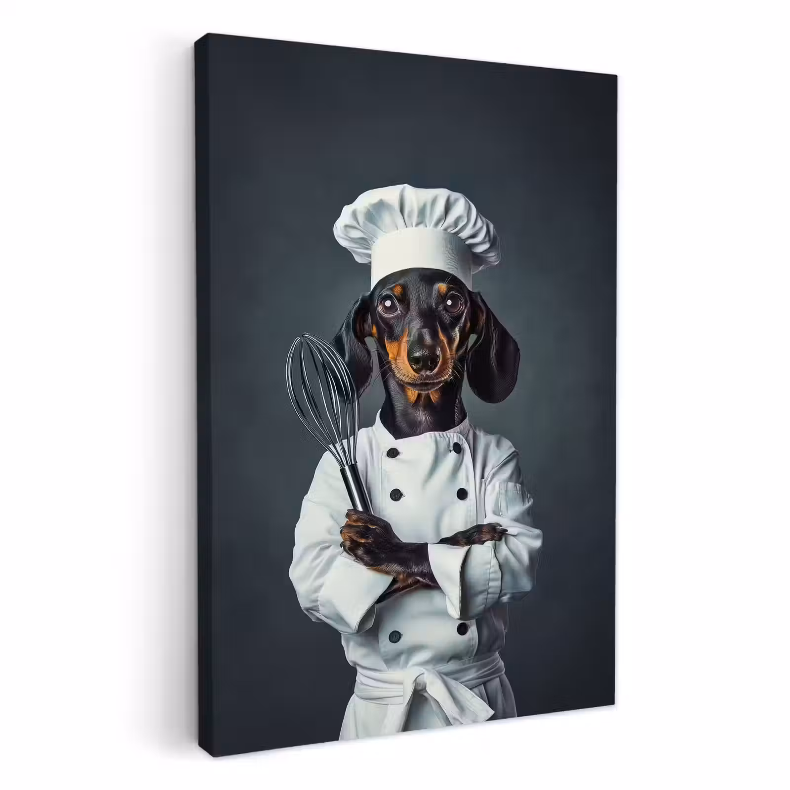 Leinwandbilder - Hund - Garde - Koch — 1