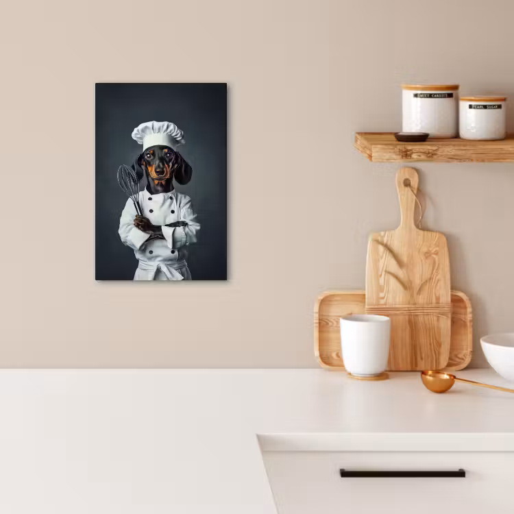 Leinwandbilder - Hund - Garde - Koch — 3
