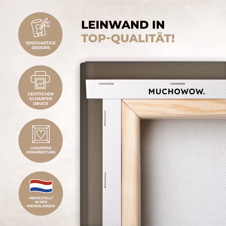 Leinwandbilder - Katze - Kochkleidung - Schwarz - Weiß — 2