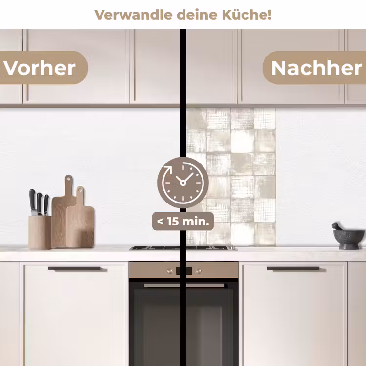 Küchenrückwand - Fliese - Muster - Verwittert — 2