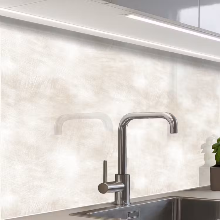 Küchenrückwand - Dezent - Textur - Beige — 1