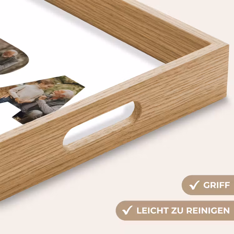 Personalisierte Tablett - Opa - Buchstaben-Collage — 8