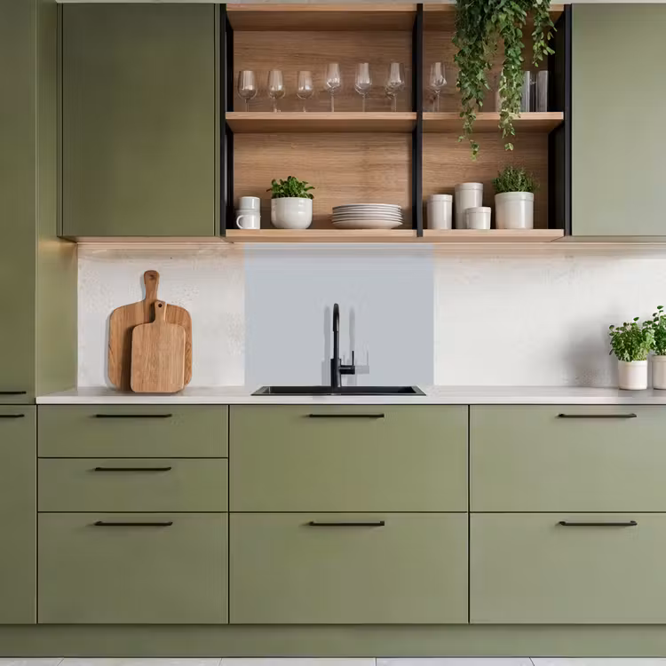 Küchen rückwand - Interieur - Grau - Hell — 7