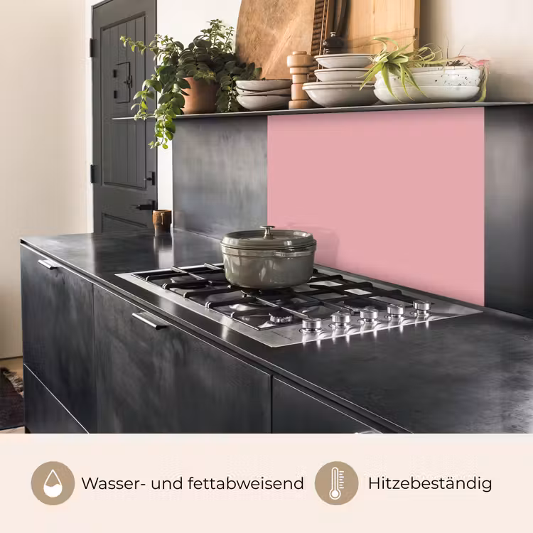 Küchen rückwand - Rosa - Farben - Innenraum - Einfarbig - Farbe — 4
