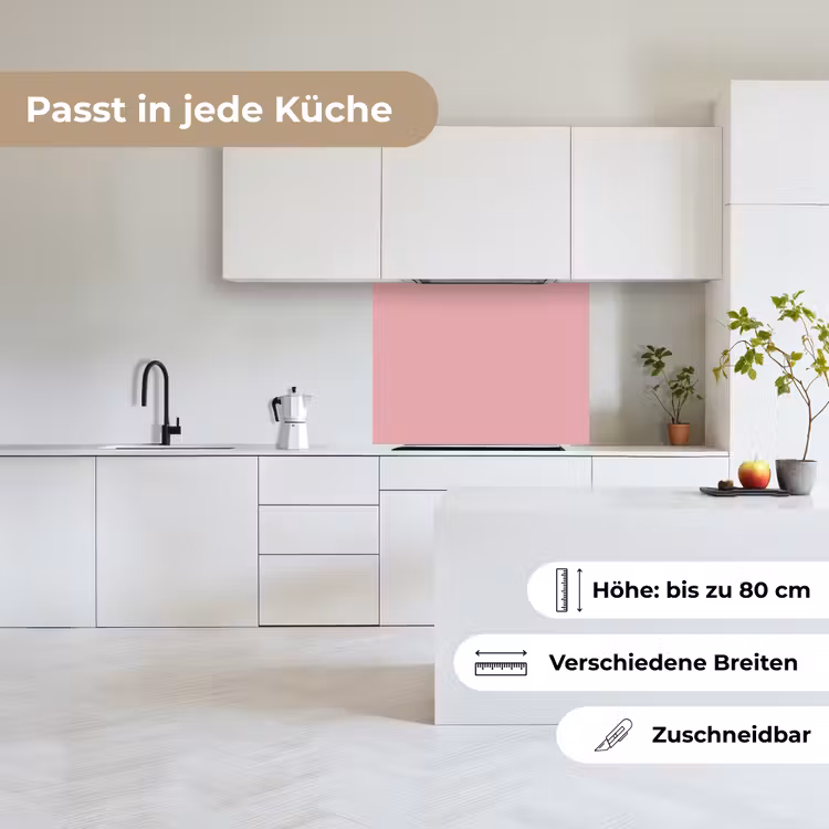 Küchen rückwand - Rosa - Farben - Innenraum - Einfarbig - Farbe — 6
