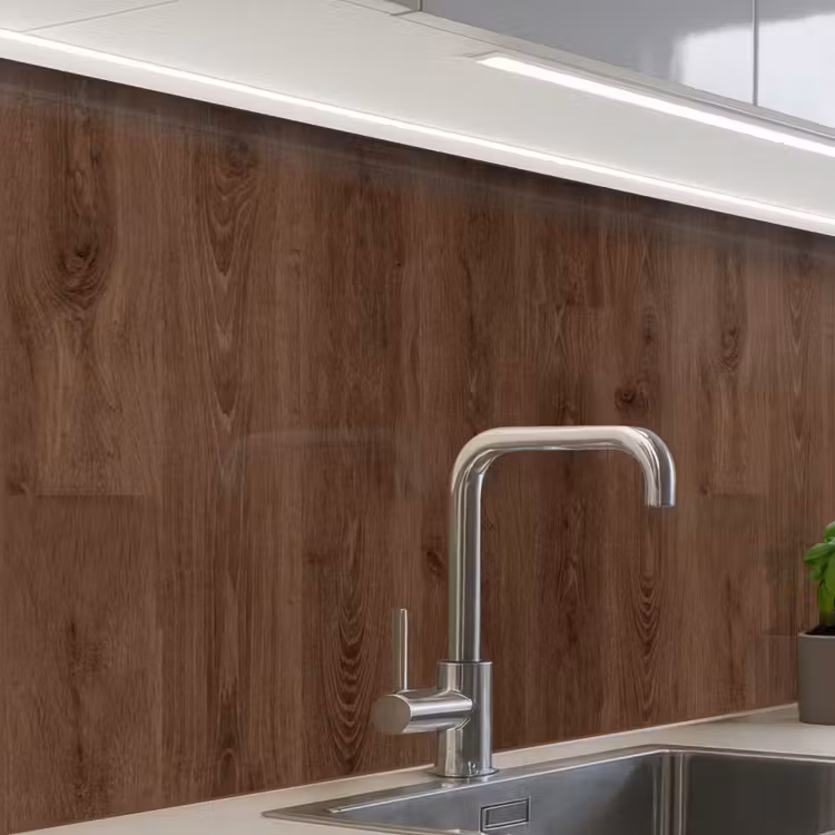 Küchen rückwand - Braun - Muster - Holz — 1